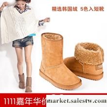 限量 秋冬靴子女韓版潮流磨砂皮厚底平跟短靴女靴雪地靴冬季女鞋工廠,批發,進口,代購
