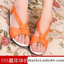 限量 夏季新款 韓版時尚糖果色松緊帶休閑露趾懶人鞋 涼鞋 女鞋工廠,批發,進口,代購