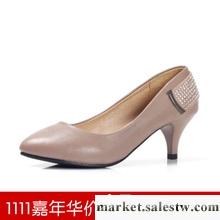 限量 秋季新款 歐美時尚簡約水鉆中跟尖頭淺口細跟中跟女鞋 單鞋工廠,批發,進口,代購