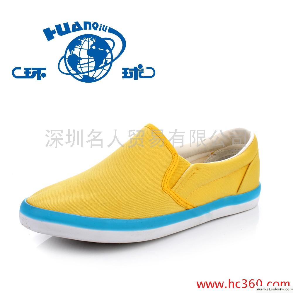環球正品 套腳一腳蹬 淺口懶人鞋女 韓版百搭休閑帆布鞋女鞋 潮鞋工廠,批發,進口,代購