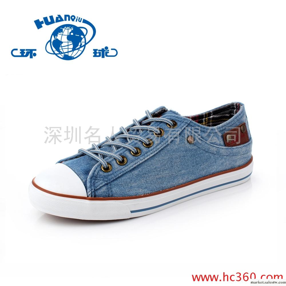 環球 純色百搭水洗牛仔布情侶帆布鞋 女鞋 韓版經典休閑布鞋 潮鞋工廠,批發,進口,代購