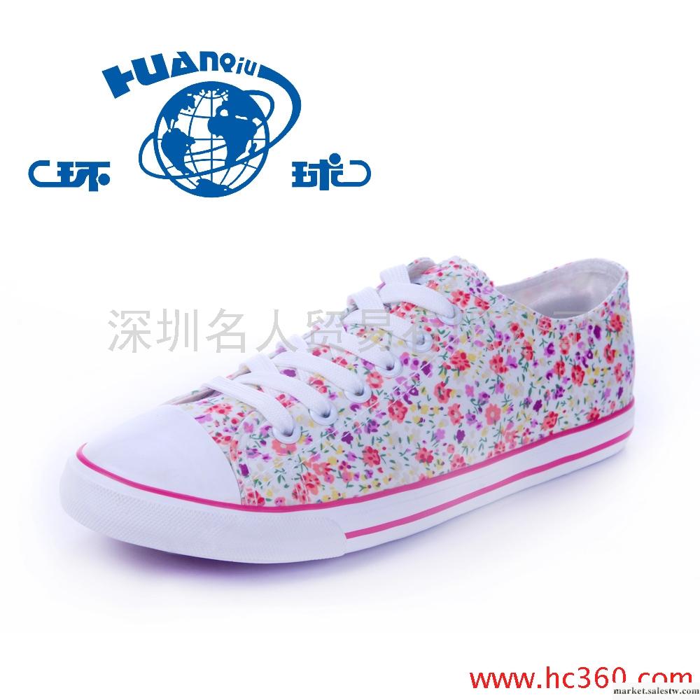 環球正品 彩色碎花帆布鞋 女鞋 平底休閑時尚低幫鞋 女 韓版 潮鞋工廠,批發,進口,代購