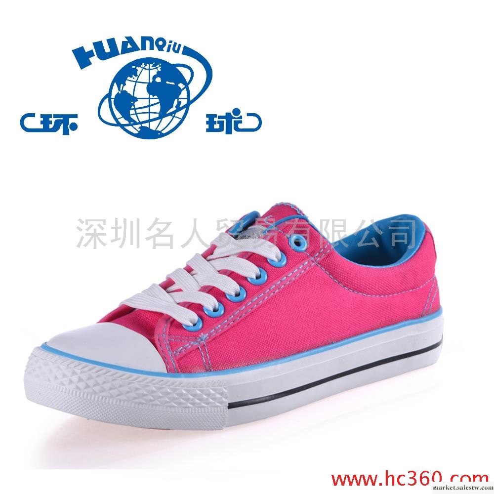 環球 純色經典低幫百搭情侶帆布鞋女 五角星韓版休閑男女鞋 潮鞋工廠,批發,進口,代購