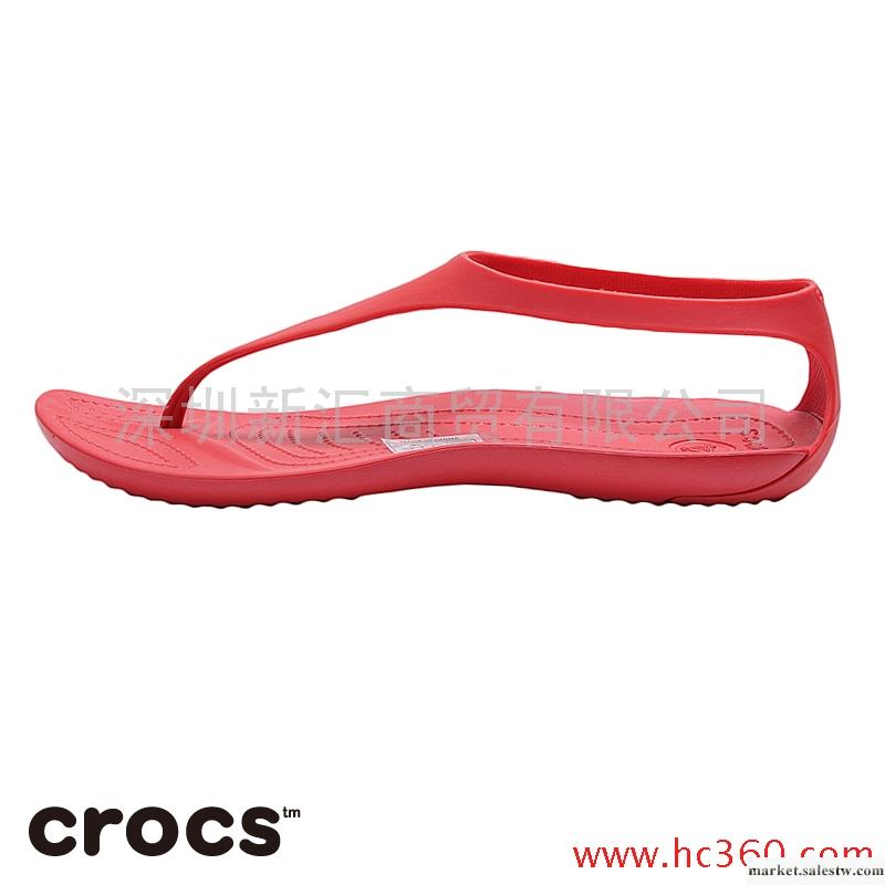 Crocs卡駱馳正品女鞋 賽絲人字拖 夏季女涼拖鞋|11354-653工廠,批發,進口,代購