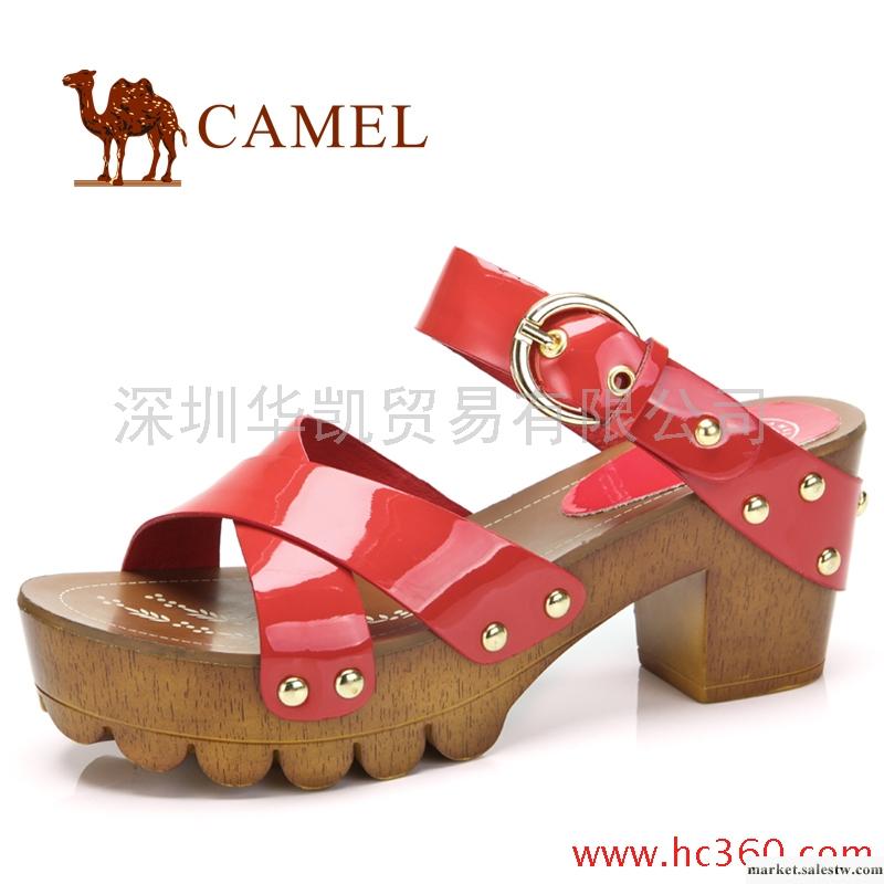 camel 駱駝 女鞋 2012夏季清涼 時尚女士拖鞋 81175600工廠,批發,進口,代購