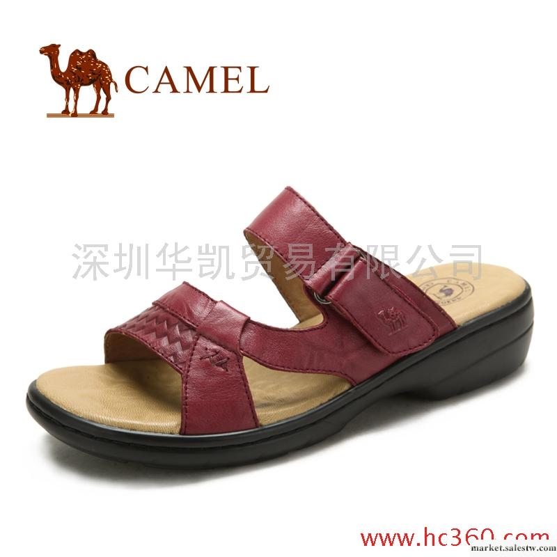 camel 駱駝 女鞋 2012夏款 舒適休閑女款拖鞋 81111600工廠,批發,進口,代購
