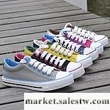 供應2012新款 帆布鞋 韓版 低幫 情侶款 女鞋 潮流 女 休閑板鞋工廠,批發,進口,代購