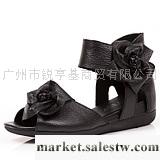 供應波爾諦奇2012新品 【女人花】全牛皮涼鞋 女鞋 208-4批發・進口・工廠・代買・代購