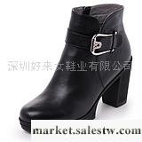 供應==秋冬女鞋「IZ/英瓦尼思」包郵SF粗跟 時尚貴氣 真皮女鞋 高跟 秋冬短工廠,批發,進口,代購