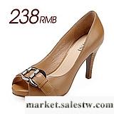 供應FEINI淺口涼鞋防水臺魚嘴鞋羊皮女高跟鞋女鞋11L002A工廠,批發,進口,代購