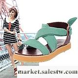 供應2012新款夏日必備超級可愛甜美糖果色沙灘涼鞋 休閑女鞋工廠,批發,進口,代購