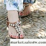 供應2012夏季新款氣質夾腳趾 羅馬風格 民族 涼鞋 女鞋工廠,批發,進口,代購