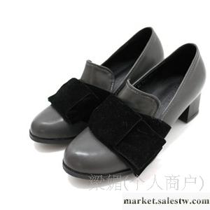 代購韓國正品2012秋新款女鞋-簡約時尚舒適 低跟皮鞋2色工廠,批發,進口,代購