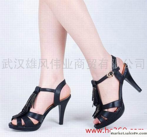 供應11款性感氣質女鞋再現 真皮質感水鉆流蘇裝飾超高跟女涼鞋工廠,批發,進口,代購
