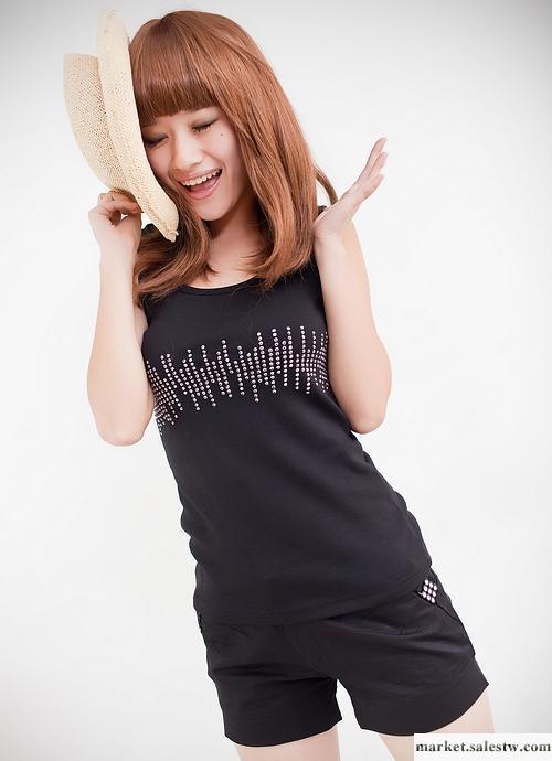 2012新款春裝夏裝女時尚短褲韓版短褲熱褲加大碼206工廠,批發,進口,代購