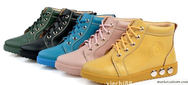 秋冬新款麥隆迪女士英倫中邦柳丁潮鞋 厚底鞋 加毛 真皮女鞋*工廠,批發,進口,代購