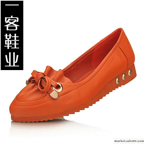 供應OEM牛皮女鞋休閑鞋單鞋 女式皮鞋工廠,批發,進口,代購