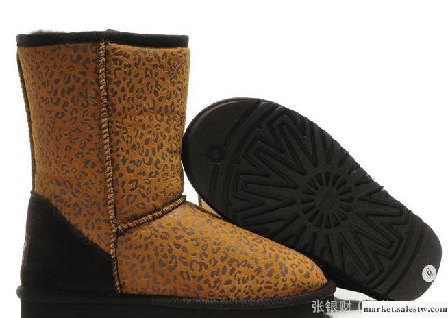 供應廠家直銷5825豹紋雪地靴 2012爆款新款 誠招代理 一件代發 女鞋 靴工廠,批發,進口,代購