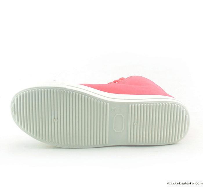 廠家直銷 2012秋季女士休閑鞋帆布鞋子 高幫鞋學生女鞋 韓版潮流工廠,批發,進口,代購