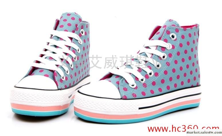 供應NO46休閑帆布鞋/松糕鞋/女鞋工廠,批發,進口,代購