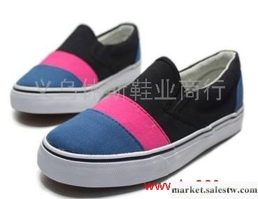 供應NO17松緊/懶人/休閑帆布女鞋工廠,批發,進口,代購