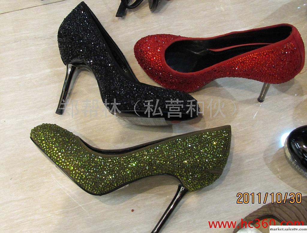 供應2012日韓時尚新款，真皮，高跟鑲鉆磨面單鞋女鞋ZN000047工廠,批發,進口,代購