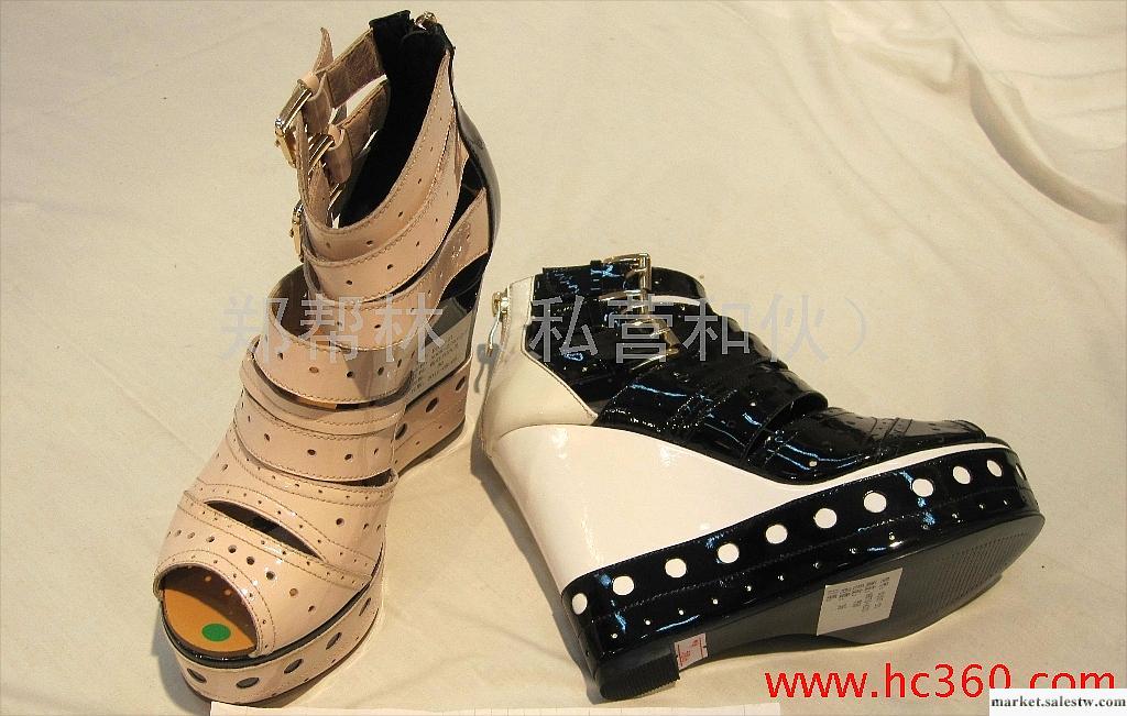 供應2012新款，真皮，平跟，內增高牛漆皮涼鞋女鞋ZN000131工廠,批發,進口,代購