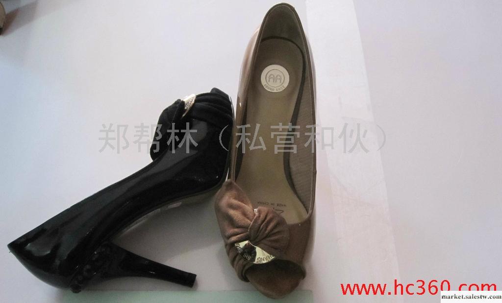 供應2013時尚新款，真皮，蝴蝶結牛漆皮高跟單鞋女鞋ZN000144工廠,批發,進口,代購