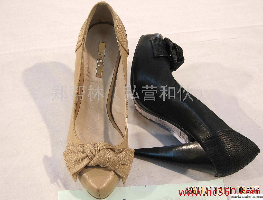 供應2012新款，真皮，高跟，蝴蝶結牛皮單鞋女鞋ZN000130工廠,批發,進口,代購