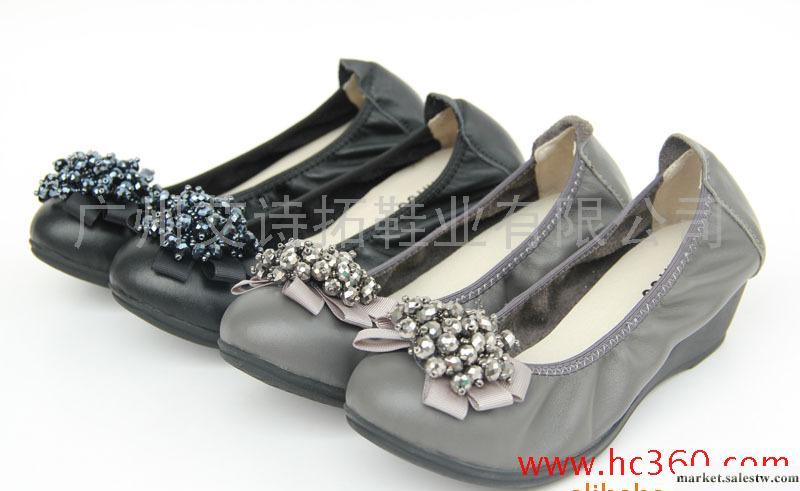 供應坡跟女鞋 蝴蝶結單鞋 真皮鞋工廠,批發,進口,代購