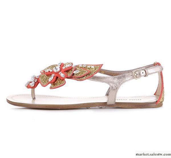 批發新款M618 金色純手工仿皮耐磨大底 女鞋工廠,批發,進口,代購