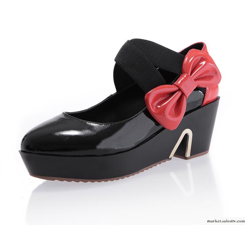 廠家批發2012新款 春鞋T31-1 時尚 甜美淑女 真皮單鞋 女鞋 皮鞋工廠,批發,進口,代購