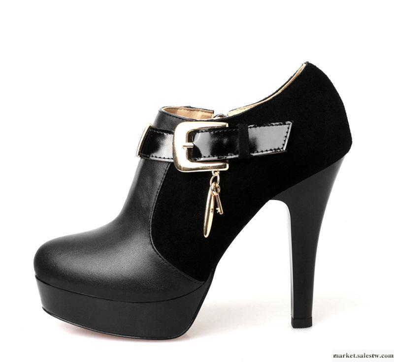 【新品上市】真皮裸靴AM11 高跟鞋防水臺女鞋工廠,批發,進口,代購