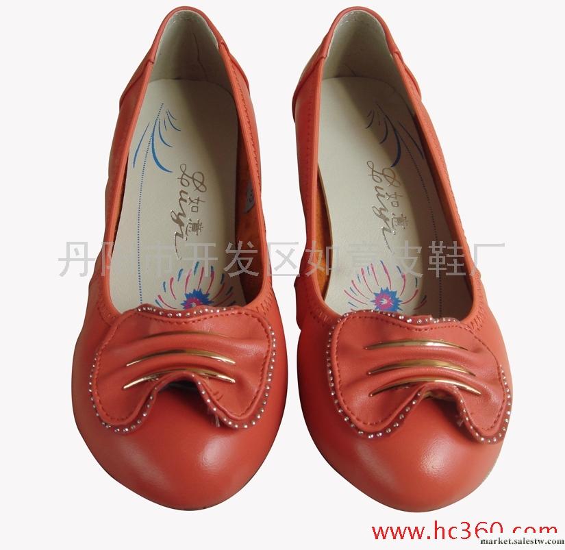 供應上海如意女靴，中老年皮鞋，如意真皮女鞋工廠,批發,進口,代購