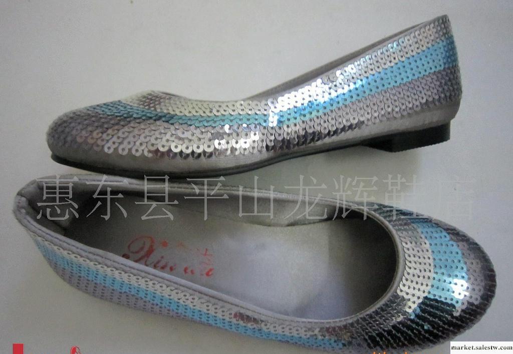供應小額批發庫存女鞋，珠片淺口單鞋，5-15元10雙起批發・進口・工廠・代買・代購