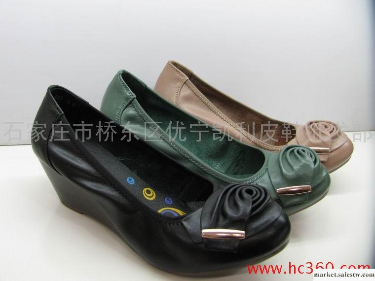 供應石家莊 坡底單鞋熱賣 中跟套腳女鞋 優寧凱利 1211221工廠,批發,進口,代購