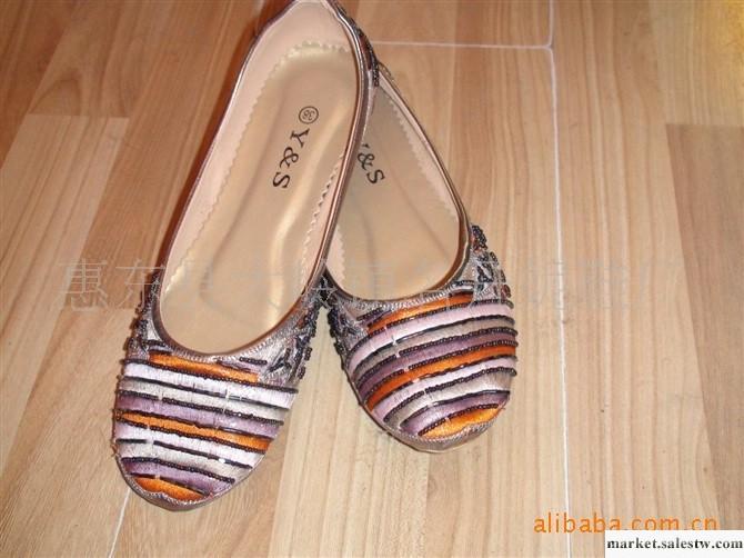 供應新款精品串珠時尚女鞋工廠,批發,進口,代購
