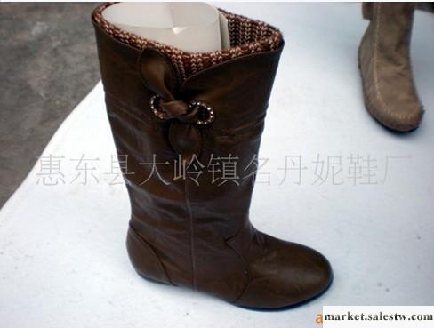 供應廠家直供平底長筒時尚女鞋工廠,批發,進口,代購