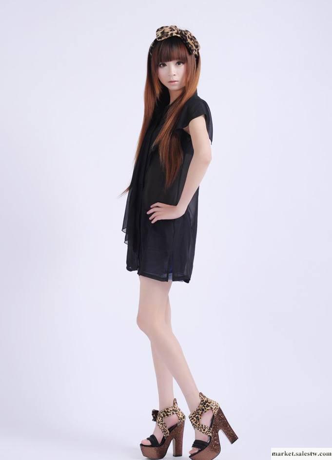 批發2012韓版甜美休閑磨砂蝴蝶結防水臺搭扣厚底涼鞋  成都女鞋工廠,批發,進口,代購