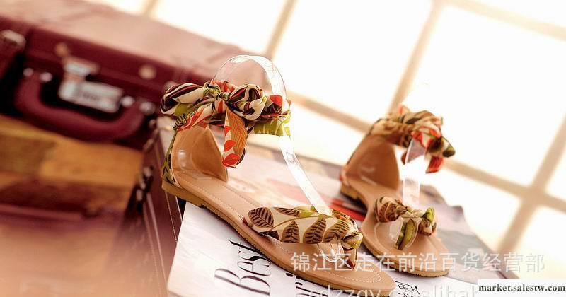 【廠家直銷】2012年新款蝴蝶結點點拖鞋涼鞋 淑女拖鞋女鞋工廠,批發,進口,代購