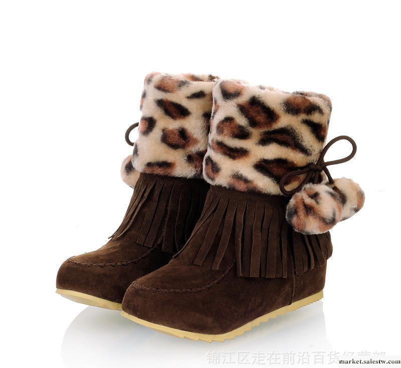 2012秋季新款平底中筒毛毛靴 內增高 短筒靴子 雪地靴 成都女鞋工廠,批發,進口,代購