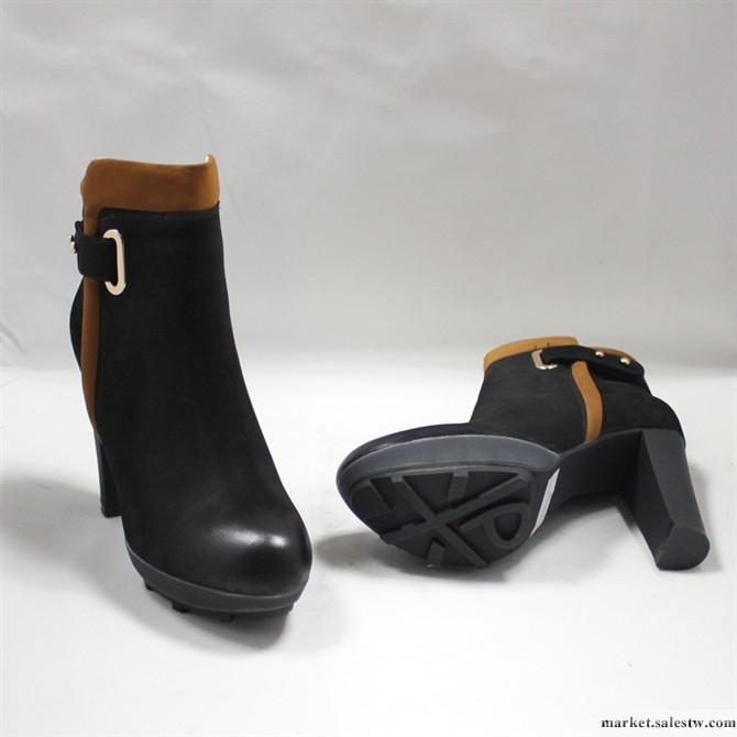 供應思加圖9YC02女鞋真皮靴子雪地靴高跟短靴工廠,批發,進口,代購