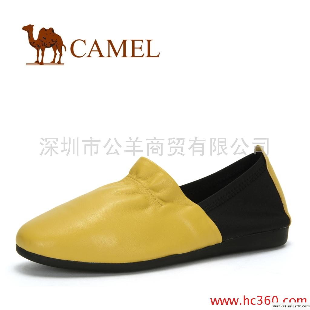 斷碼清倉！camel 駱駝 女鞋 真皮超輕盈舒適柔軟平底鞋 時尚套腳工廠,批發,進口,代購