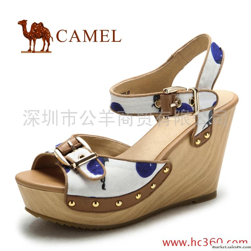 camel 駱駝 女鞋 羅馬風格 時尚高跟女涼鞋 2012夏款 1160002工廠,批發,進口,代購