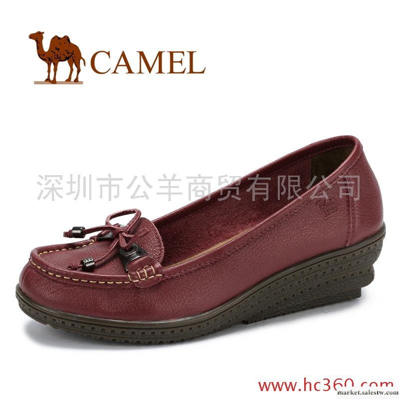 【天貓新風尚】camel 駱駝 女鞋 舒適時尚休閑女單鞋 2012新款工廠,批發,進口,代購