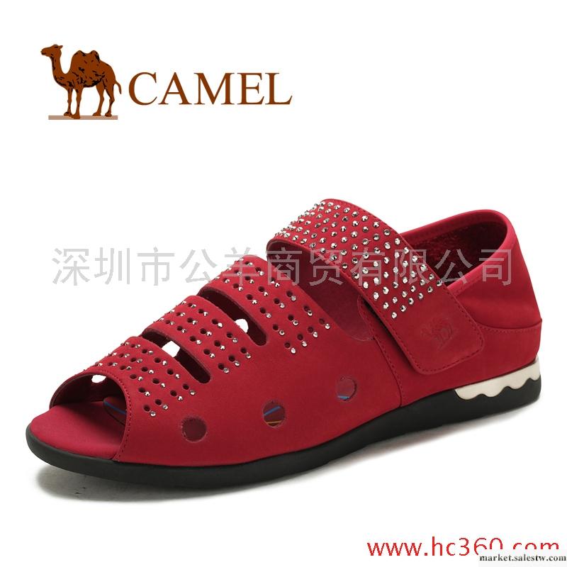 【天貓新風尚】camel 駱駝 女鞋 春季新款 時尚休閑女鞋 涼鞋工廠,批發,進口,代購