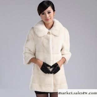 供應2012 丹麥進口頂級水貂 女 裘皮大衣 韓版特價整貂外套 特工廠,批發,進口,代購