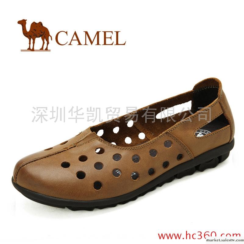 camel 駱駝 女鞋 透氣鏤空 時尚休閑女涼鞋 2012新款 81048601工廠,批發,進口,代購