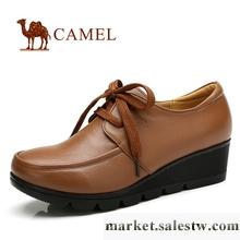 供應Camel 駱駝 頭層牛皮休閑女鞋 休閑媽媽單鞋 2012新款8155060工廠,批發,進口,代購