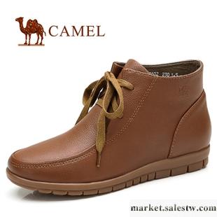 供應camel 駱駝 女鞋 秋季新款女鞋 經典休閑女款短靴 81050602工廠,批發,進口,代購